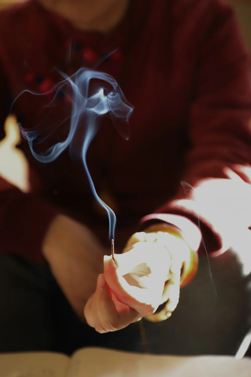 Incense smoke